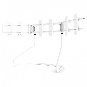 RS STAND T3XL Blanc V2- Support Triple écran jusqu'à 3x47" RS STAND T3XL Blanc V2- Support Triple écran jusqu'à 3x47"