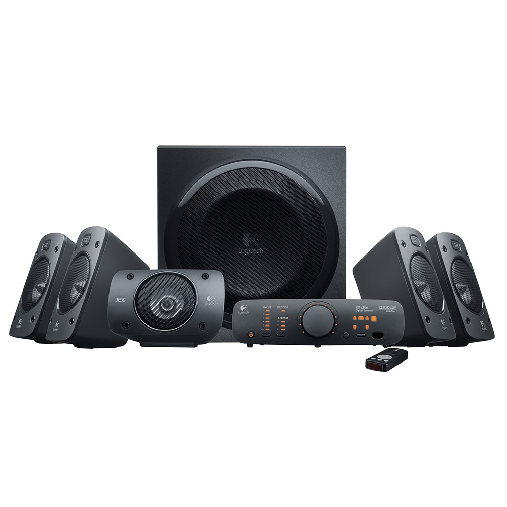 Logitech Z906 enceintes 5.1 - 500W Logitech Z906 enceintes 5.1 - 500W