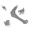 Support kit haut parleur gris métallisé Logitech Z-906 pour RSeat N1 Support kit haut parleur gris métallisé Logitech Z-906 pour RSeat N1