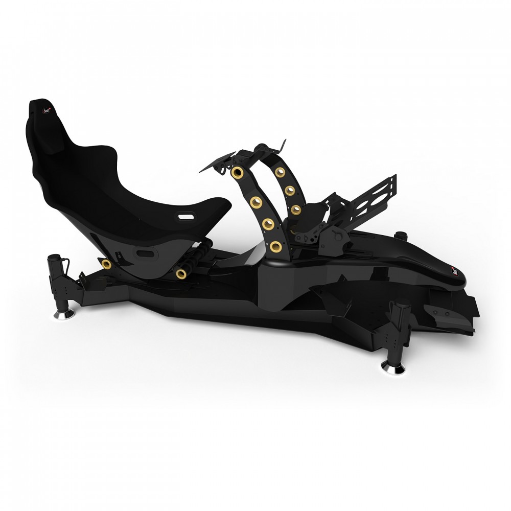 RS Formula M4A Black-Gold Full Motion, Réglage électrique des pédales et du siège