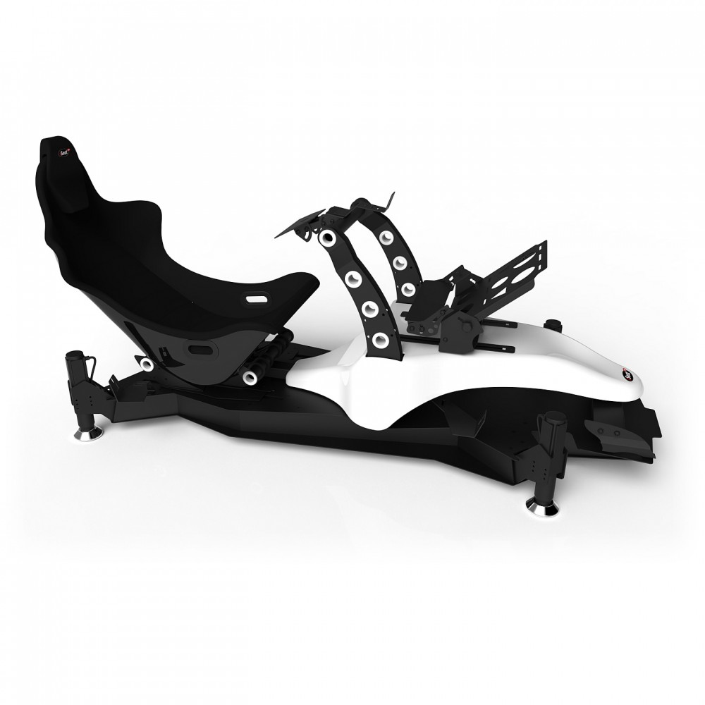 RS Formula M4A Black-White Full Motion, Réglage électrique des pédales et du siège