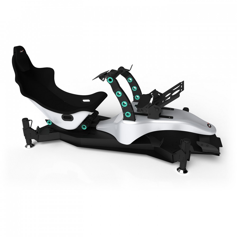 RS Formula M4A Silver-Green Full Motion, Réglage électrique des pédales et du siège